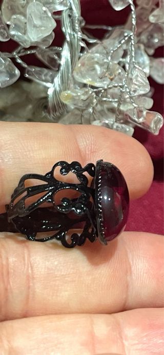 REGALO/ VENDO Anillo gótico HASTA HALLOWEEN 