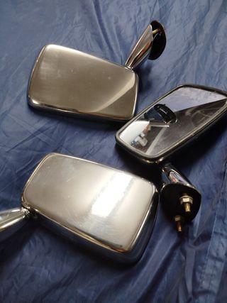 Espejos retrovisores Ford cromados