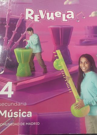 MÚSICA REVUELA 4° ESO. C. de Madrid COMO NUEVO