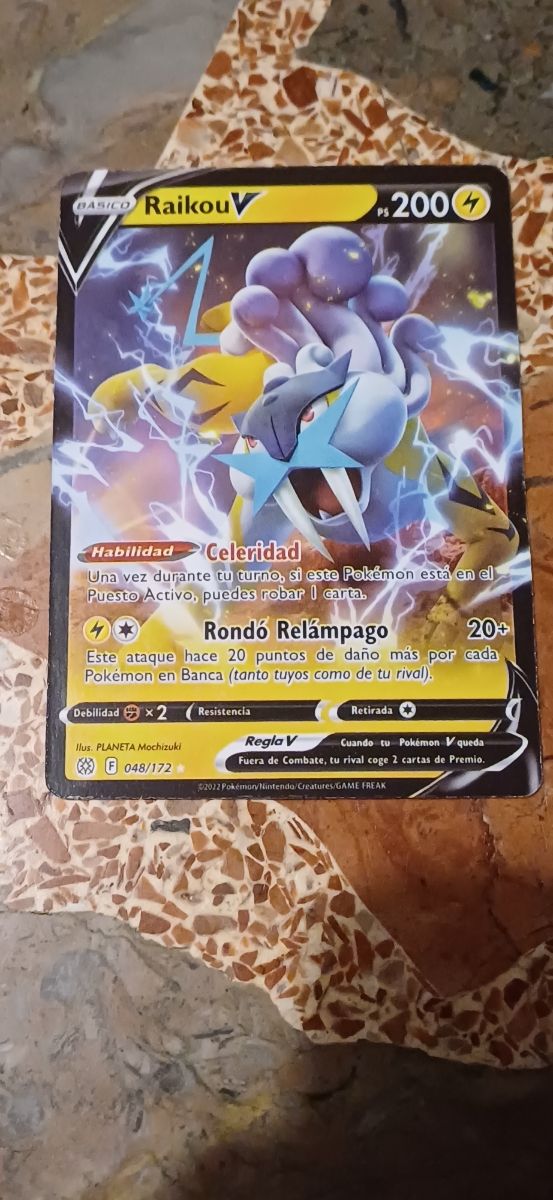 Raikou V - Carta Pokémon