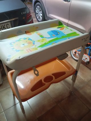 Bañera bebé Flip - cambiador