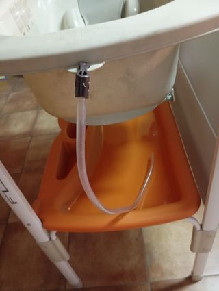 Bañera bebé Flip - cambiador