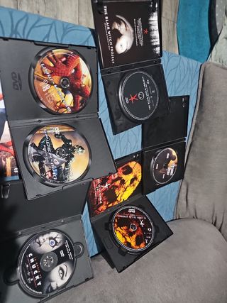 5 Películas DVD - Terror & Acción