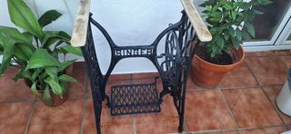 Base Máquina Coser Singer Hierro Forjado