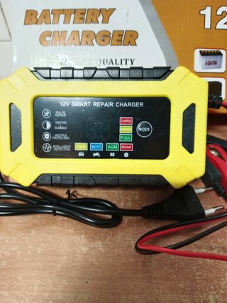 Cargador baterías 12V - 6A