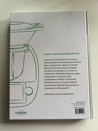 Libro nuevo Recetas, ideas sencillas Thermomix Tm6