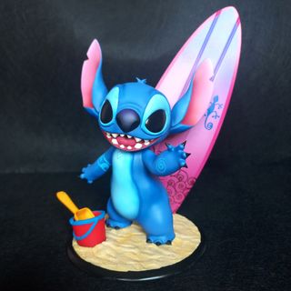 Figura Stich Surfista - Resina Pintada