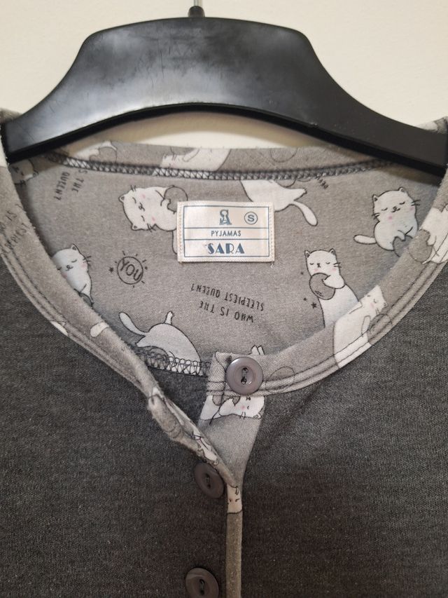 Pijama SARA Gris