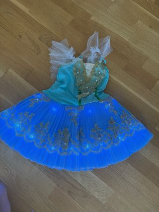 Traje Ballet Azul niña 130cm