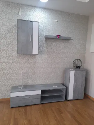 MEBLES DE SALÓN ECO GRIS O BLANCO