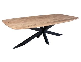 Mesa redonda acacia maciza