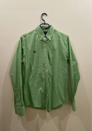 Camisa Ralph Lauren - Cuadros Vichy Verde