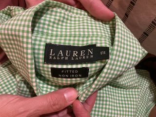 Camisa Ralph Lauren - Cuadros Vichy Verde