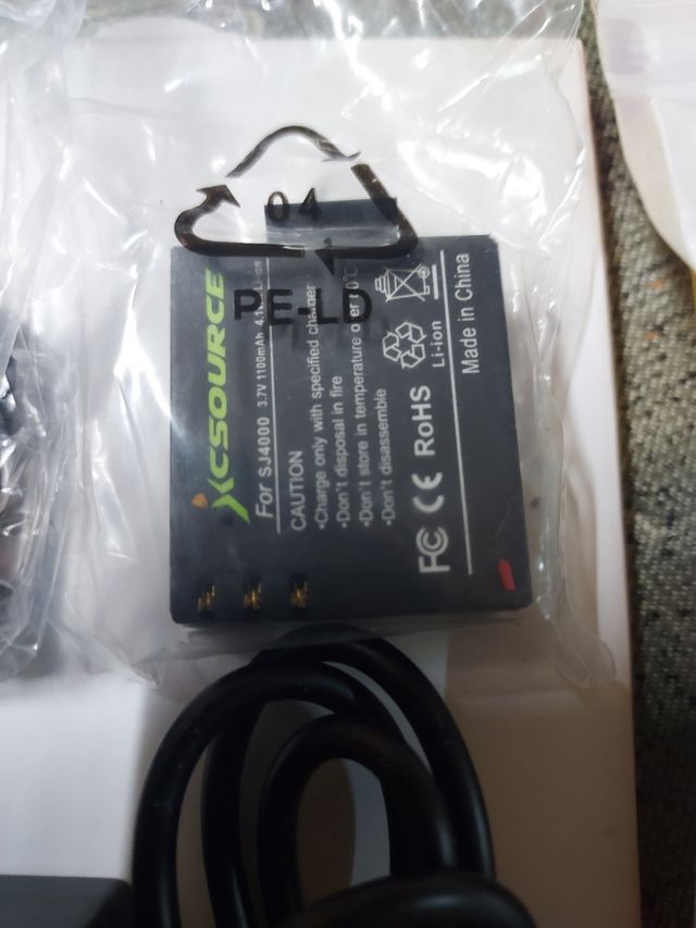 Baterías y Cargador  cámara XCSOURCE co 2 baterías