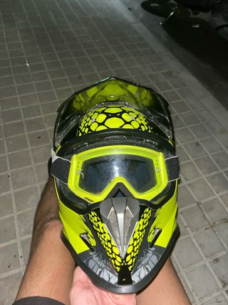 Casco motocross Shiro niño !!PRECIO NEGOCIABLE!!