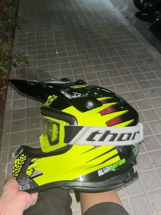 Casco motocross Shiro niño !!PRECIO NEGOCIABLE!!