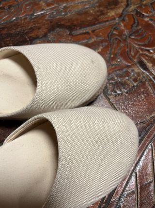 Zapatillas esparto El Corte Inglés beige 
