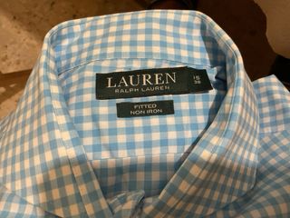 Camisa Ralph Lauren - Cuadros Vichy Azul