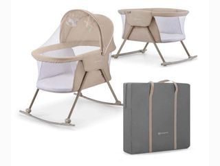 Moises / mini cuna mecedora - Kinderkraft beige