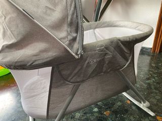 Moises / mini cuna mecedora - Kinderkraft beige