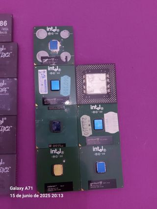 Microprocesadores Intel 486DX,pentium III y AMD At