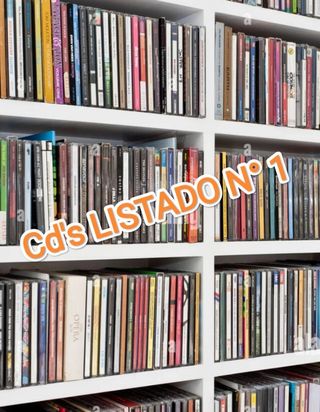 CD'S originales. Más de 600 Títulos. Listado 1.