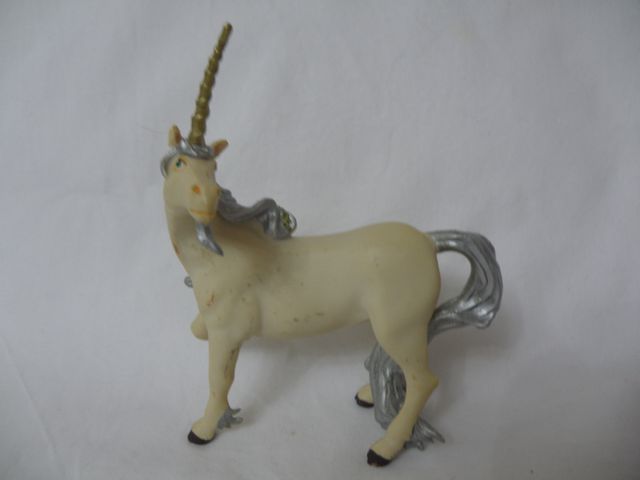Figura Unicornio Plata Papo