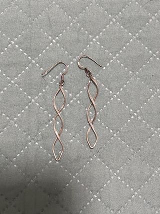 Pendientes Plata - Estilo Trenzado