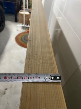 Cabecero Maison du Monde de madera maciza de pino 