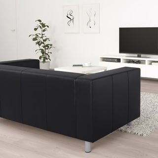 Sofá Ikea KLIPPAN 2 plazas - Negro
