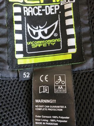Chaqueta moto Berik Striker tricapa. Talla 52.