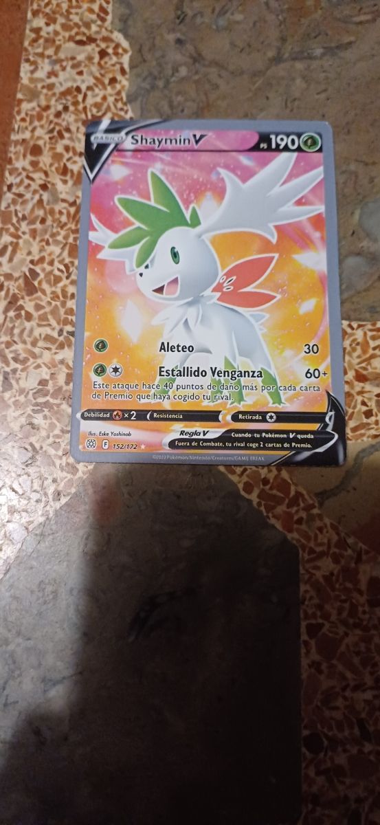 Shaymin V - Carta Pokémon 152/172
