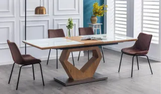 MESA DE DISEÑO EXTENSIBLE DE CRISTAL TEMPLADO 