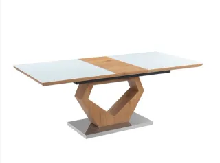 MESA DE DISEÑO EXTENSIBLE DE CRISTAL TEMPLADO 
