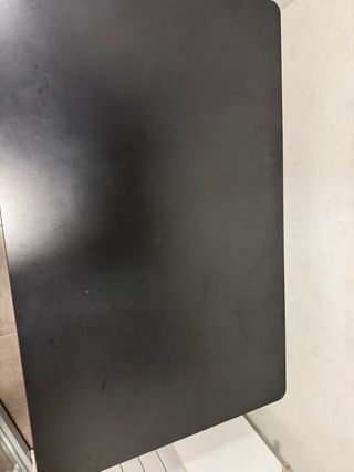 Mesa cocina - Moderna, negra y gris. se regala tv