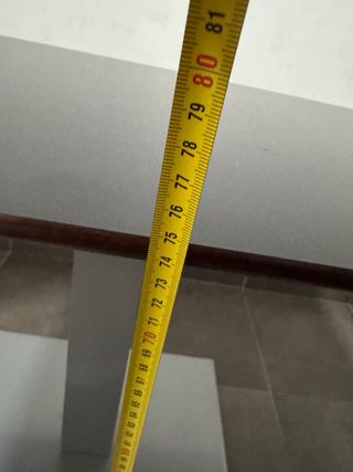 Mesa cocina - Moderna, negra y gris. se regala tv