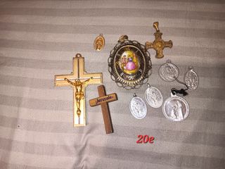 Medallas religiosas - 10 piezas