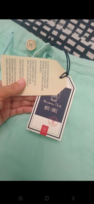 Shorts Massimo Dutti mint