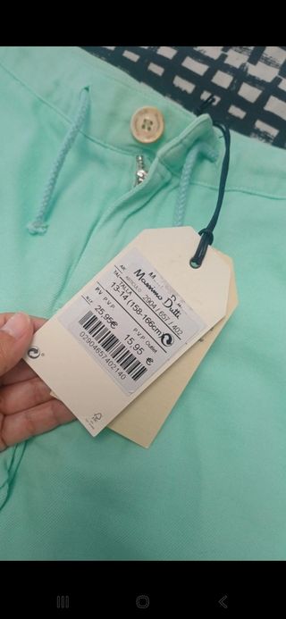 Shorts Massimo Dutti mint