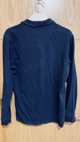 Polo El Ganso manga larga - Azul