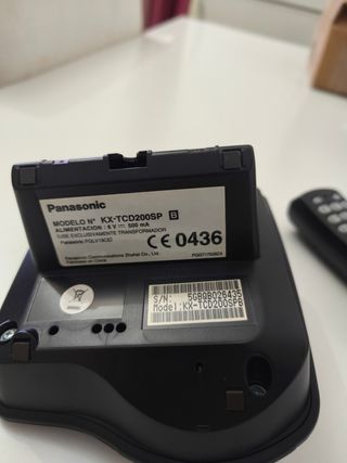 Teléfono inalámbrico Panasonic
