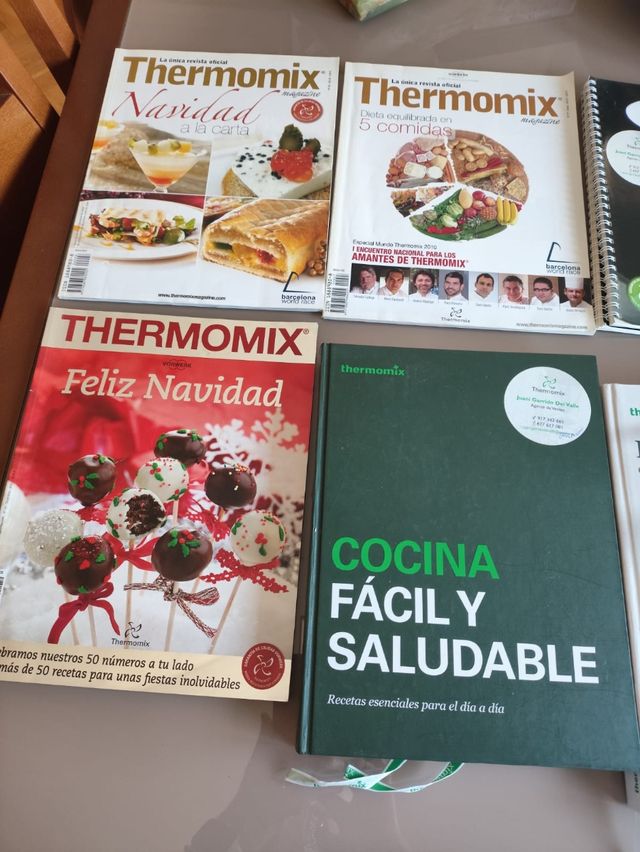 Libros de recetas para Thermomix 