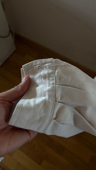 Cazadora vaquera Pull&Bear blanca