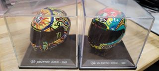 Miniaturas cascos Valentino Rossi,no hago envios