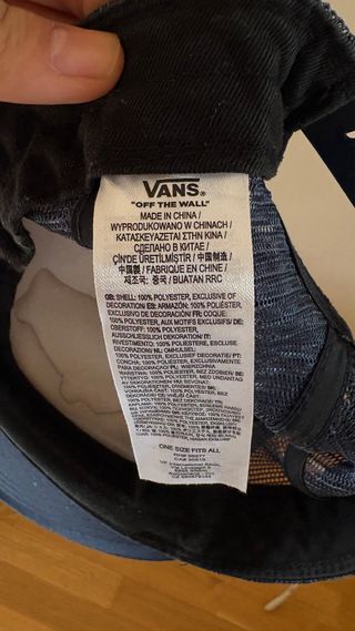 Gorra Vans multicolor