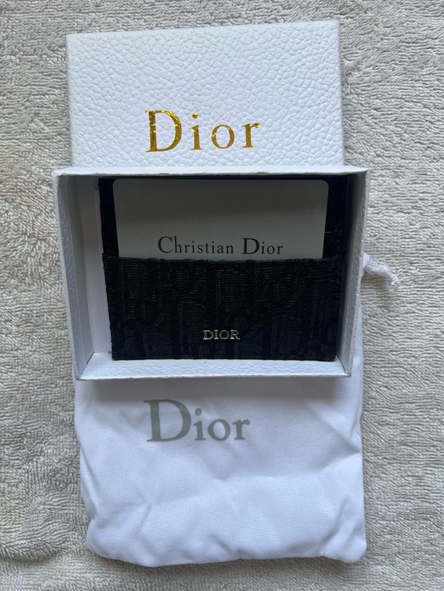 Tarjetero Dior negro