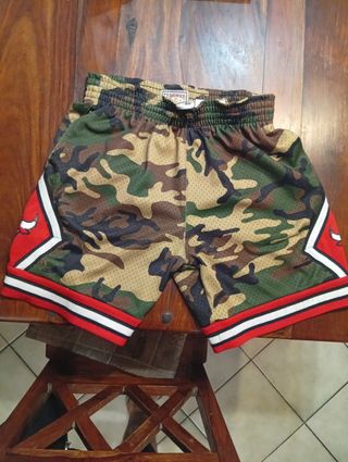 Shorts Chicago Bulls mimetici