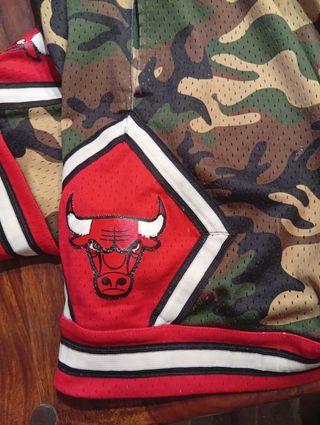 Shorts Chicago Bulls mimetici