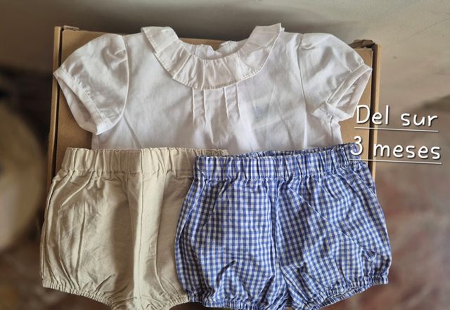 Lote ropa bebé 3 meses - 4 prendas