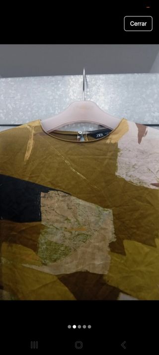 Blusa Zara M - Multicolor